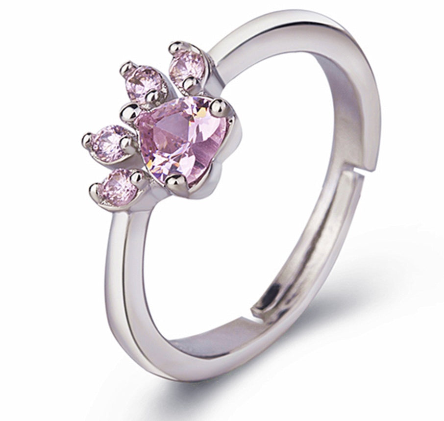 Rose Paw Love Set – 4-dels Glitter Kollektion