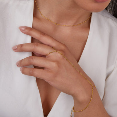 Elegant Håndkæde Armbånd