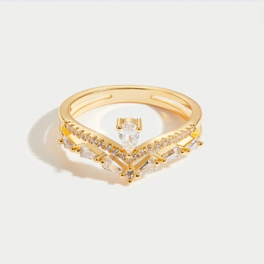 Aura - Elegant Krystalring