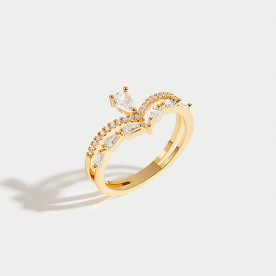 Aura - Elegant Krystalring