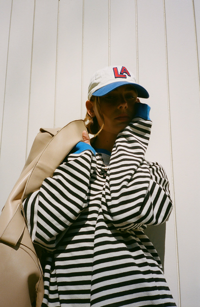 Lena™ | Oversized Striped Sweater