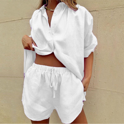 Vilma | Stilfuldt Casual Shorts Sæt