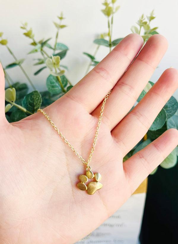 Guld Pote Charms Halskæde