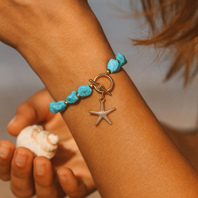Wade | Armband i havbundsblå