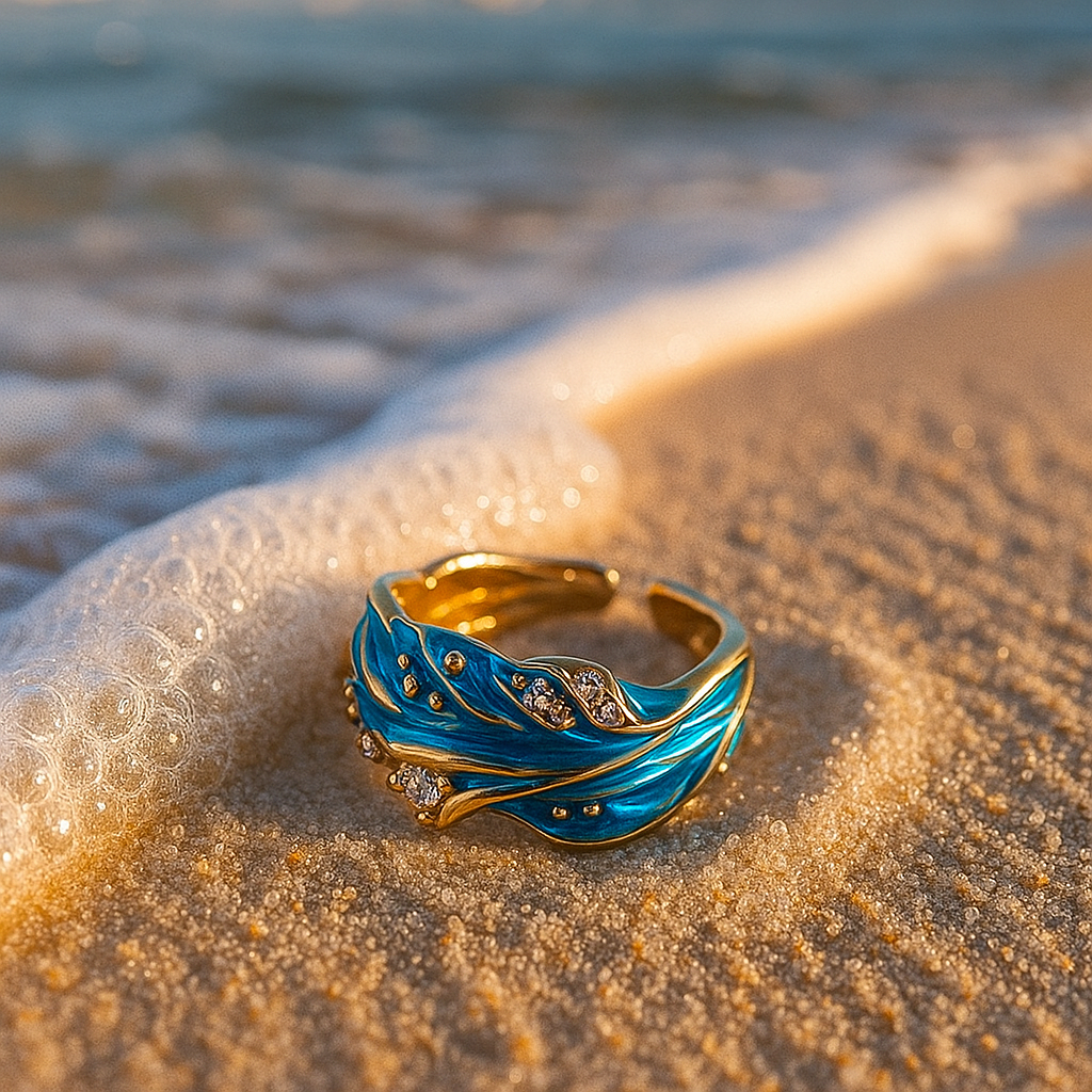 Ondine | Vintage Bølget Ring
