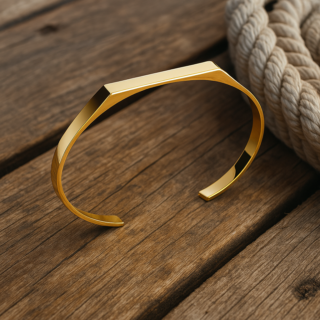 Coralia | Guld Linie Armbånd