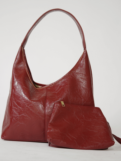 Jytte™ | Elegant Black Hobo Bag