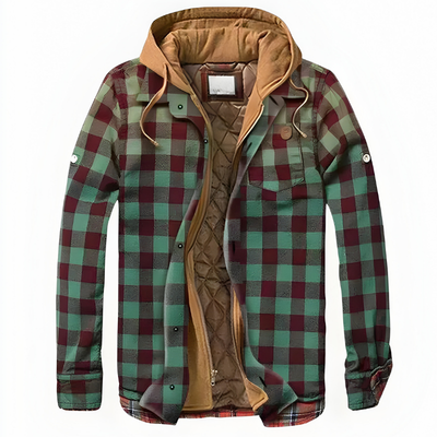 Romeo | Behagelig patchwork-ternet vest