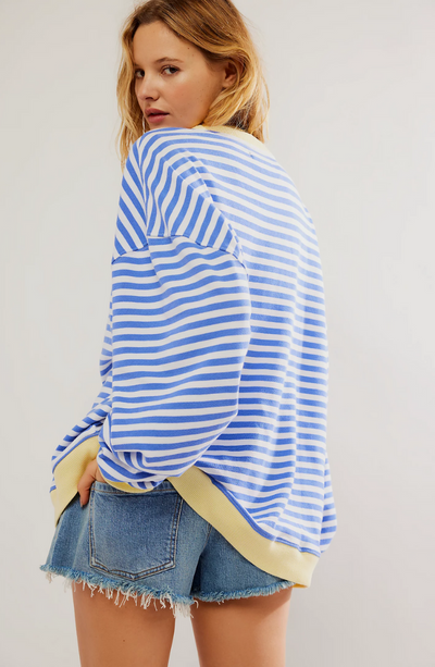 Lena™ | Oversized Striped Sweater