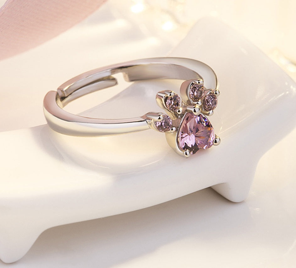 Rose Paw Love Set – 4-dels Glitter Kollektion
