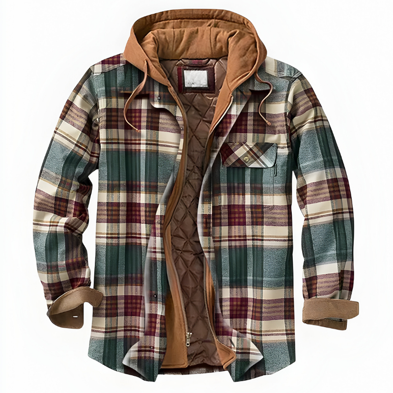 Romeo | Behagelig patchwork-ternet vest