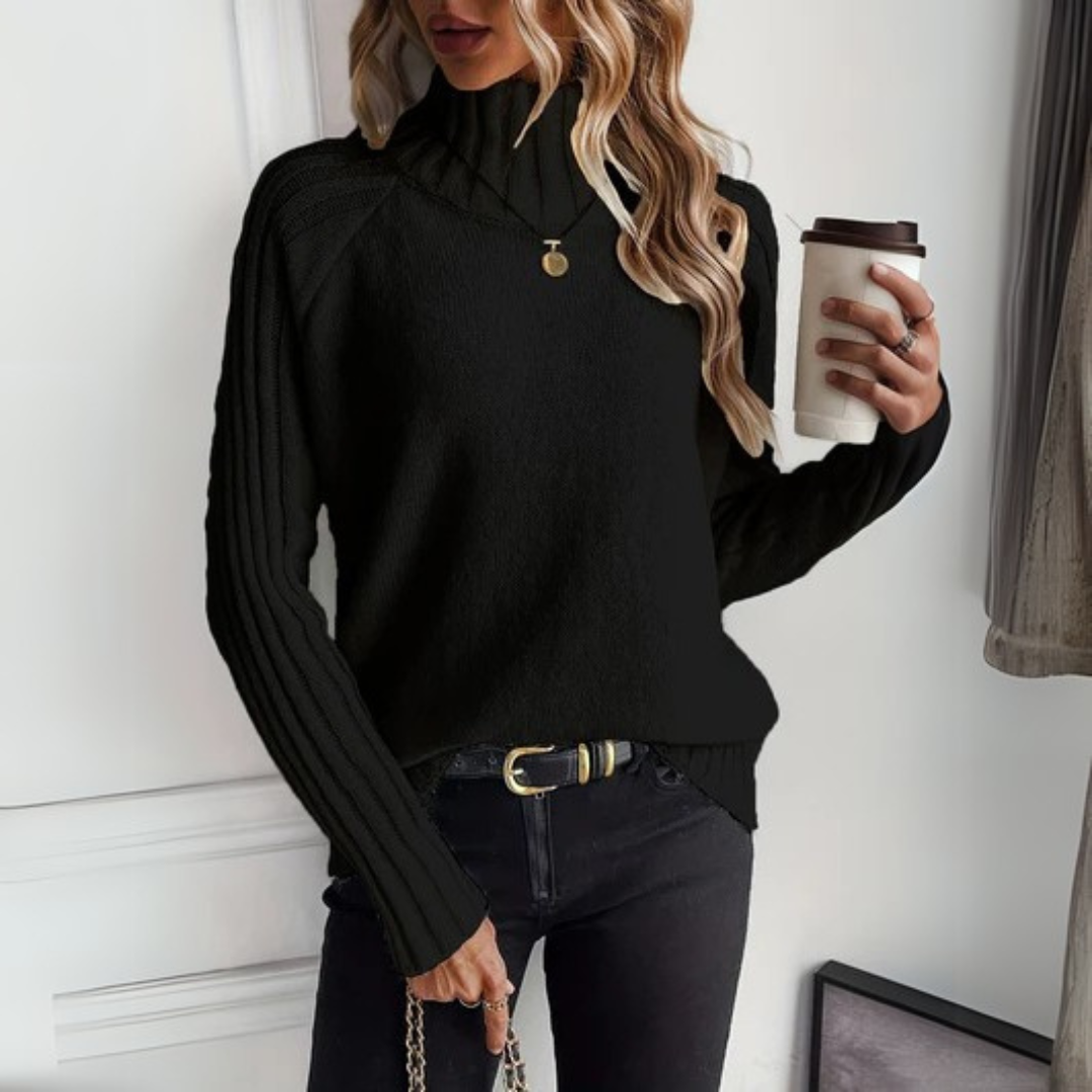 Hannah - Elegant og Komfortabel Striktrøje