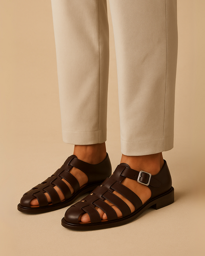 Renaud – Lukkede sandaler med elegant spænde