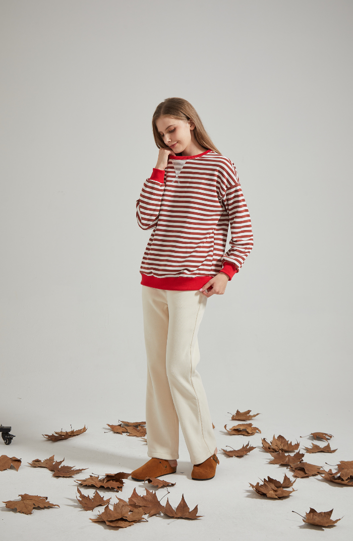 Lena™ | Oversized Striped Sweater