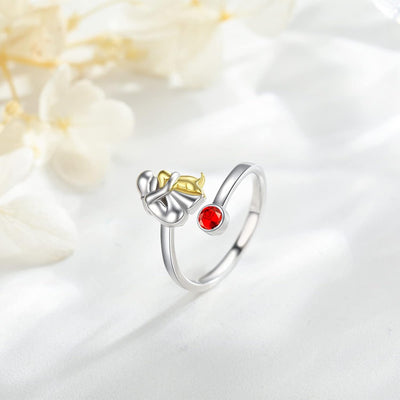 Pote & Pige Justerbar Charmering Ring