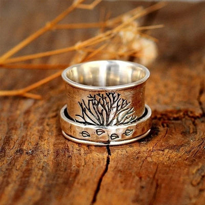 Livets Træ Spinner Meditationsring