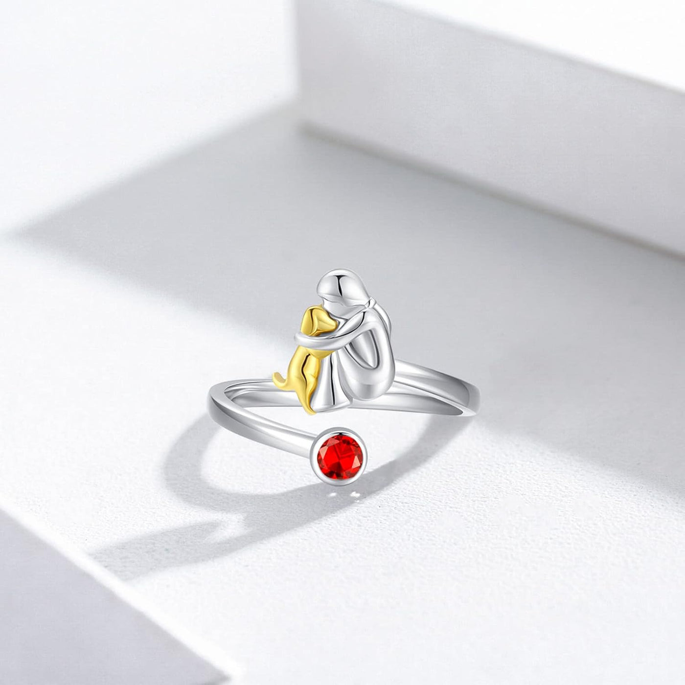 Pote & Pige Justerbar Charmering Ring