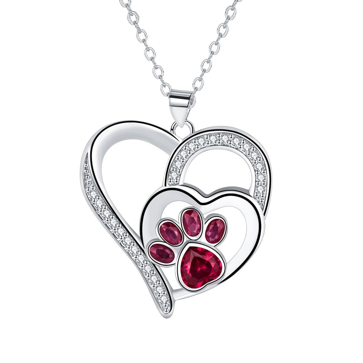 PawPrint Charm Necklace