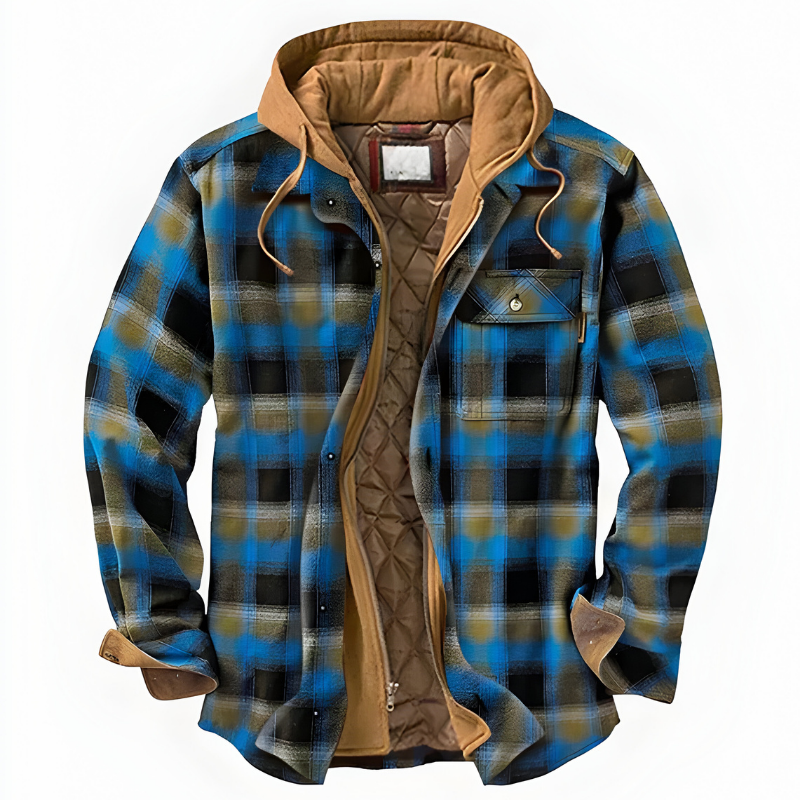 Romeo | Behagelig patchwork-ternet vest