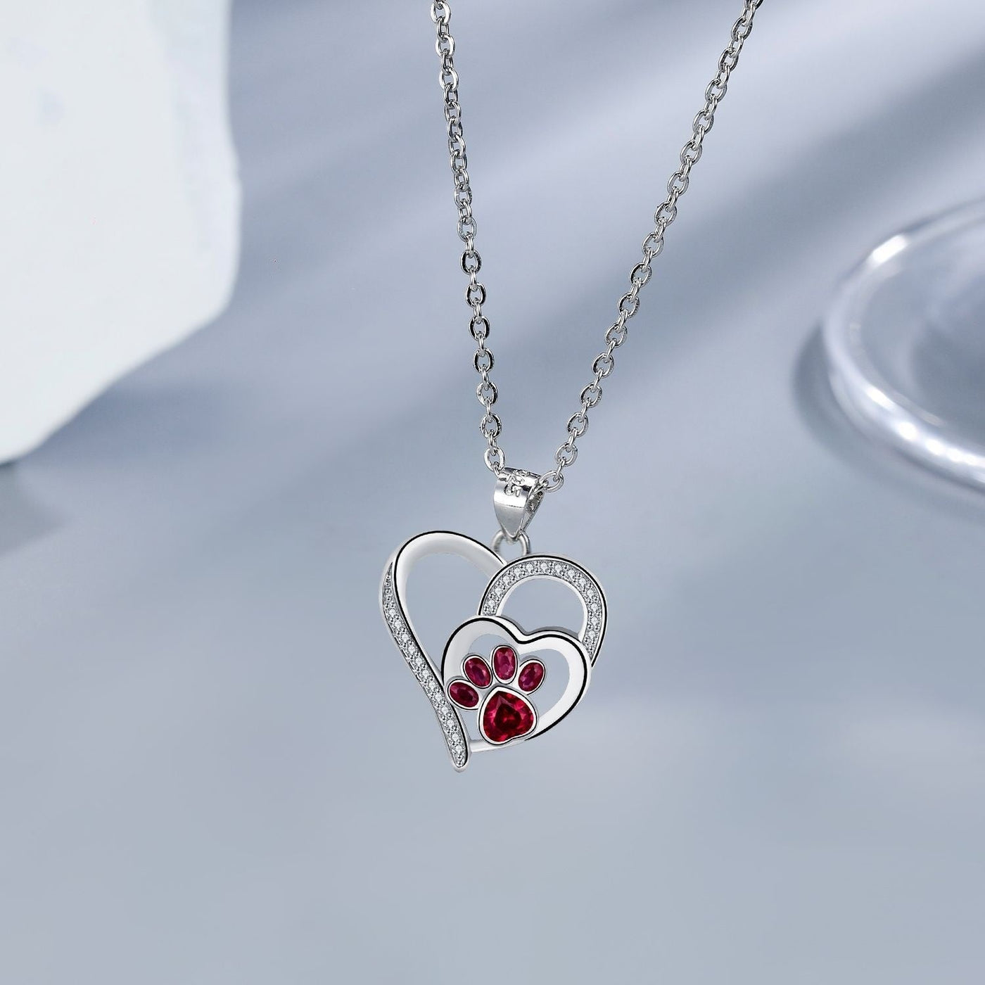 PawPrint Charm Necklace