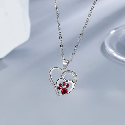 PawPrint Charm Necklace