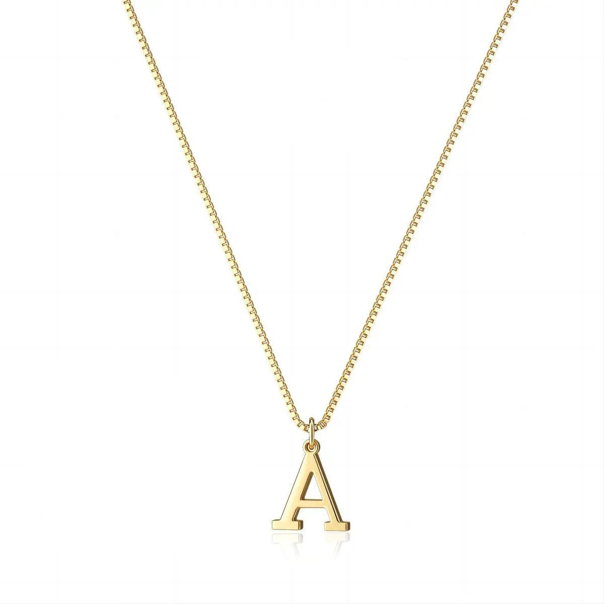 Collier med kærlighedsinitialer