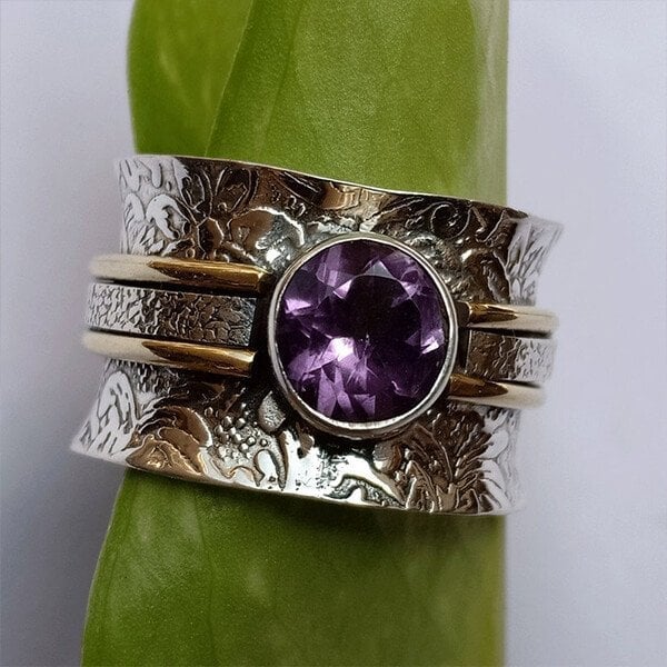 Bohemian Crystal Meditationsring