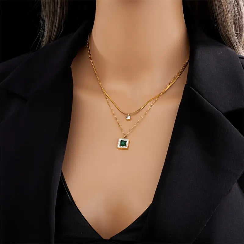 Elara Luxe Halskæde | Guld