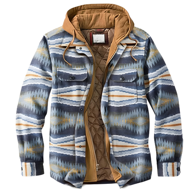 Romeo | Behagelig patchwork-ternet vest
