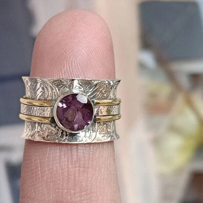 Bohemian Crystal Meditationsring