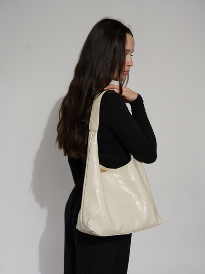 Jytte™ | Elegant Black Hobo Bag
