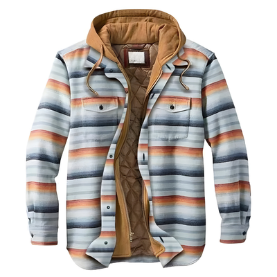 Romeo | Behagelig patchwork-ternet vest