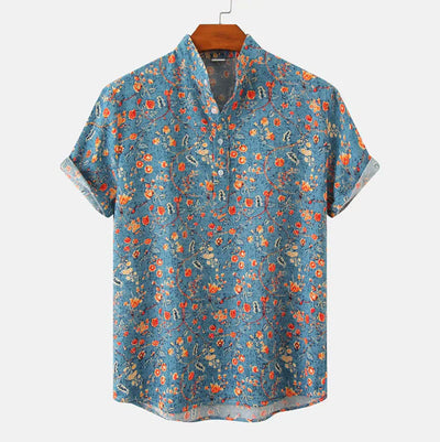 Marius | Stilfuld Casual Blomstret Skjorte