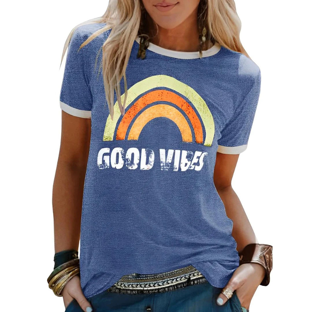 Alvhilde | Relaxed and Colorful Graphic Tee