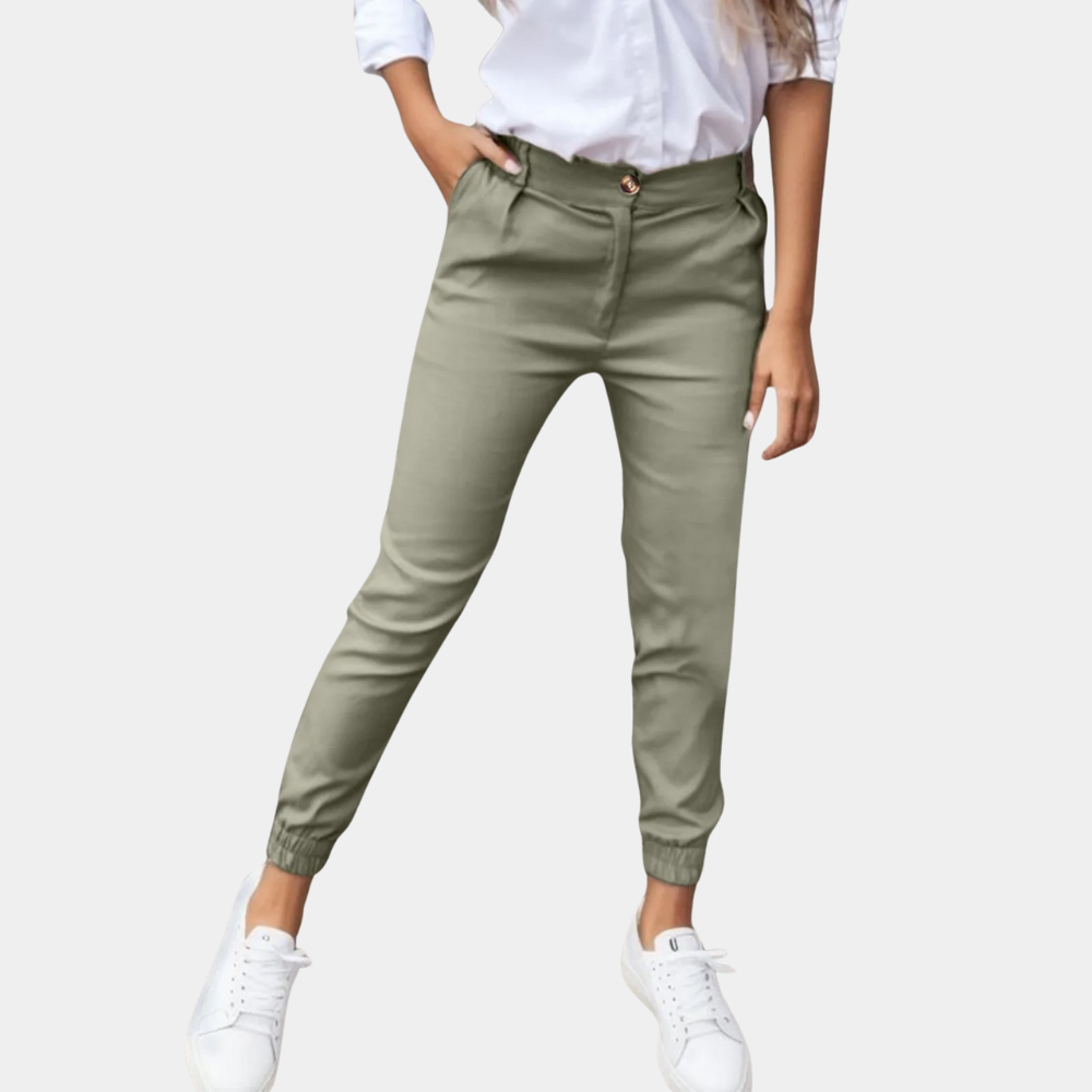 Undine | Slim Fit Tapered Pants