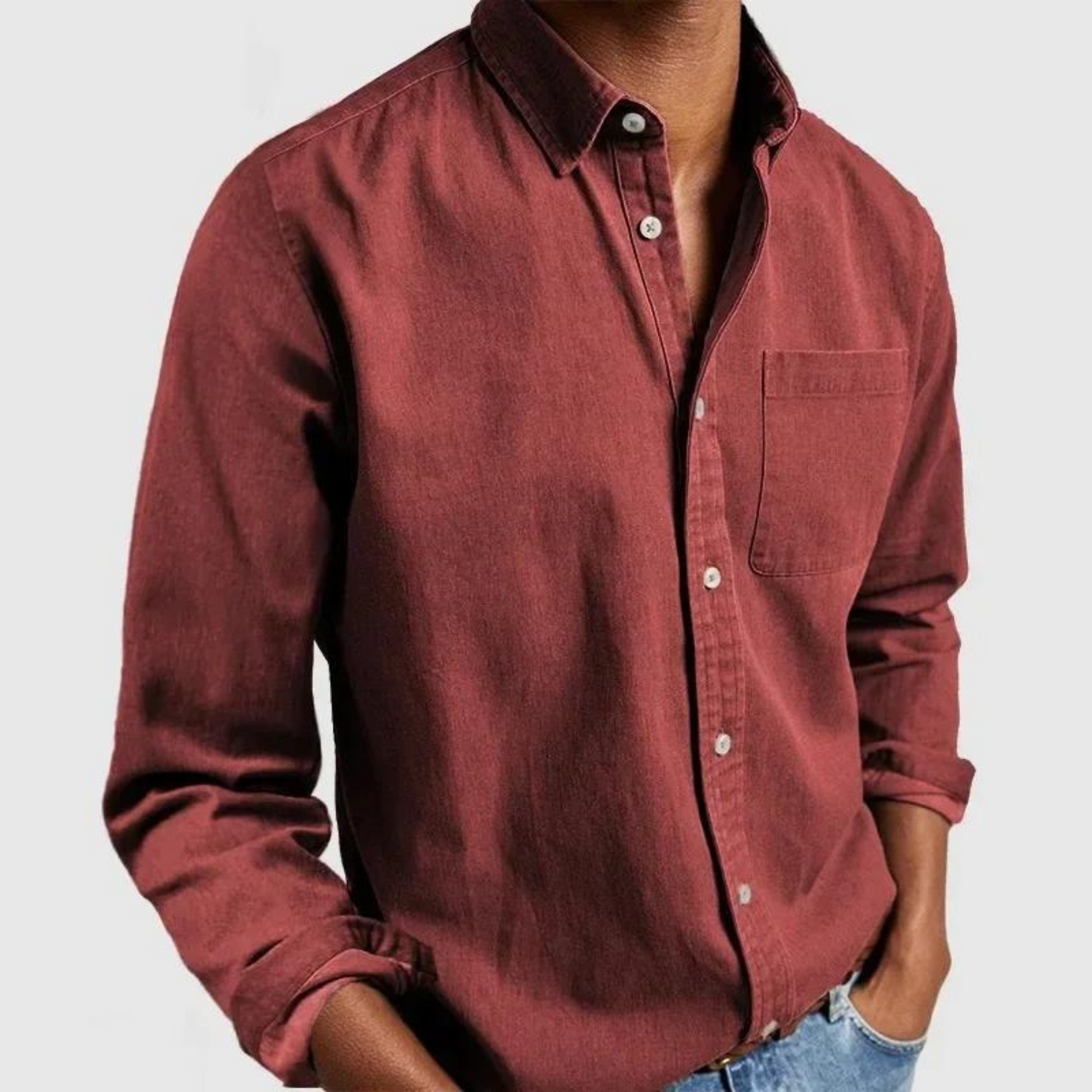 Lars™ - Elegant og alsidig bluse