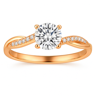 Guld Le Jane Ring