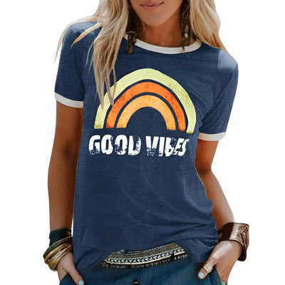Alvhilde | Relaxed and Colorful Graphic Tee