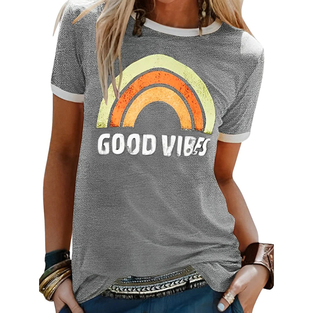 Alvhilde | Relaxed and Colorful Graphic Tee