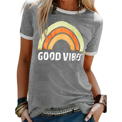 Alvhilde | Relaxed and Colorful Graphic Tee