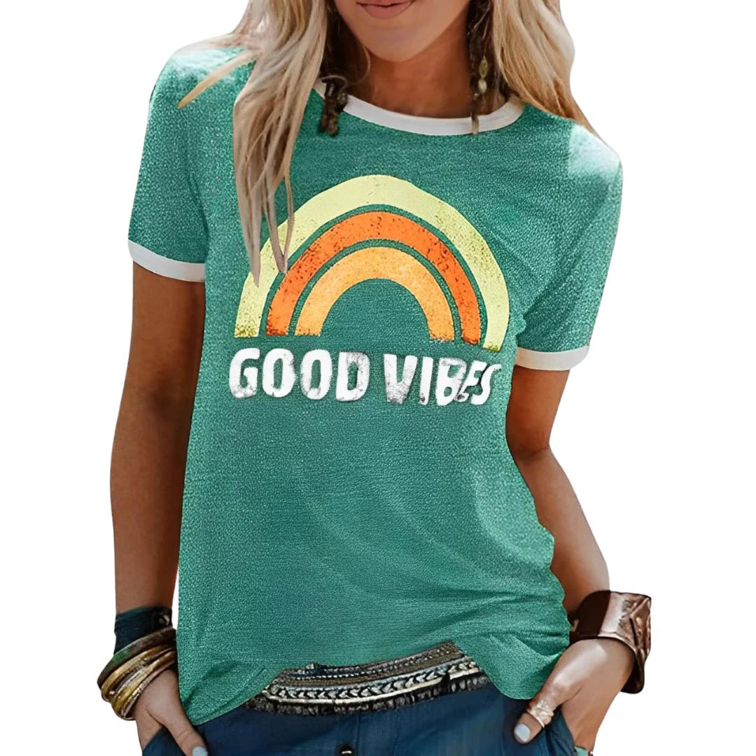 Alvhilde | Relaxed and Colorful Graphic Tee