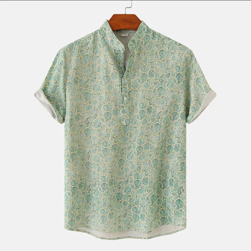 Marius | Stilfuld Casual Blomstret Skjorte