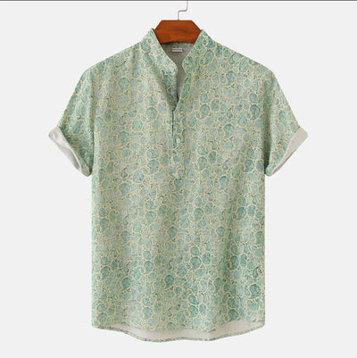 Marius | Stilfuld Casual Blomstret Skjorte