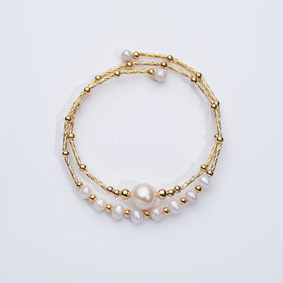 Ferskvandsperle Bangle