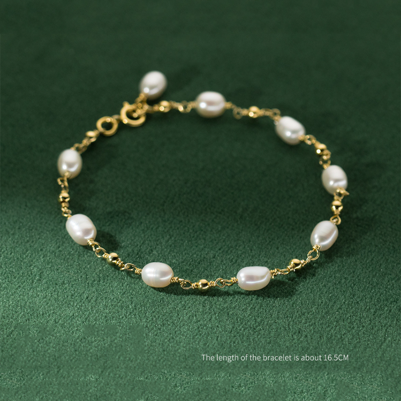 Barok Perle Strand Armbånd