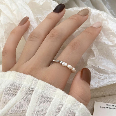 Ferskvandsperle Ring
