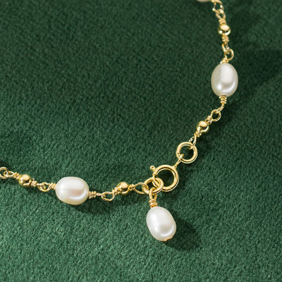 Barok Perle Strand Armbånd