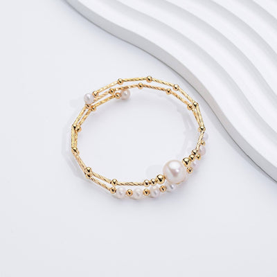 Ferskvandsperle Bangle