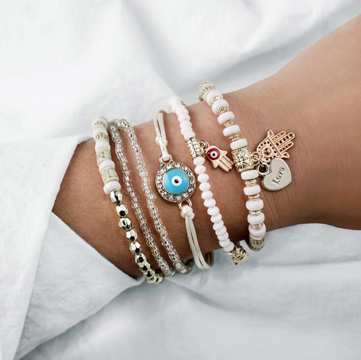 Hamsa armbånds bundt