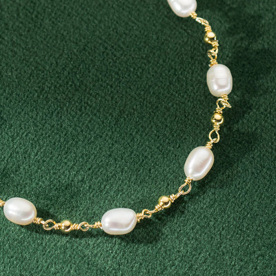 Barok Perle Strand Armbånd